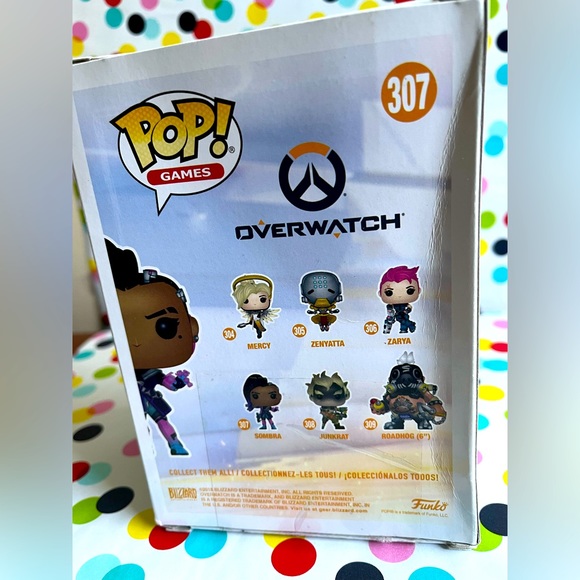 Funko Pop Games Overwatch Sombra. #307 - Picture 3 of 4